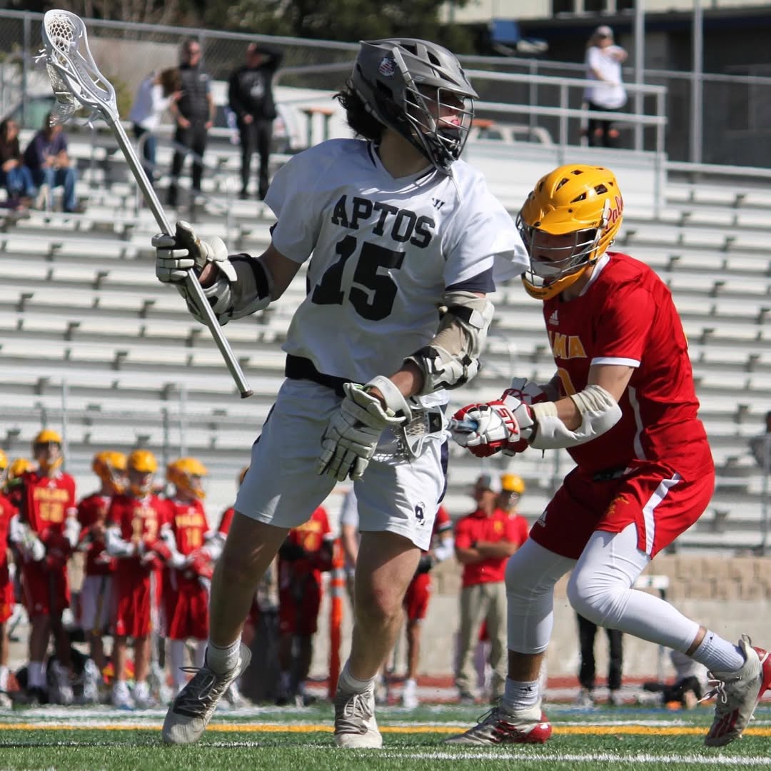 Aidan Niklaus in Aptos Mariners uniform