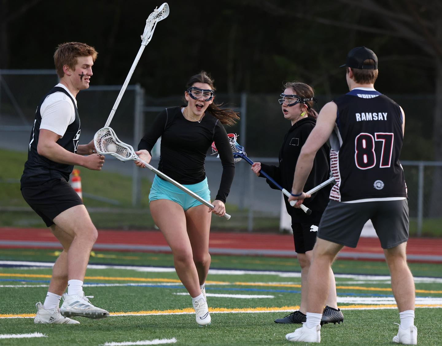 Boys and Girls Scrimmage