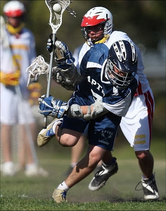 Aptos midfielder carries upfield at Pacific Grove