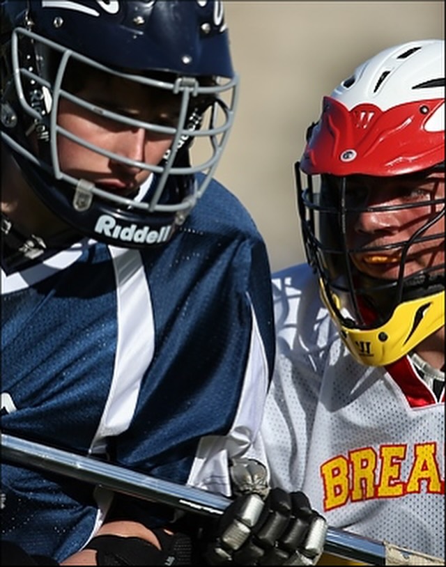 Ground ball battle at Pacific Grove