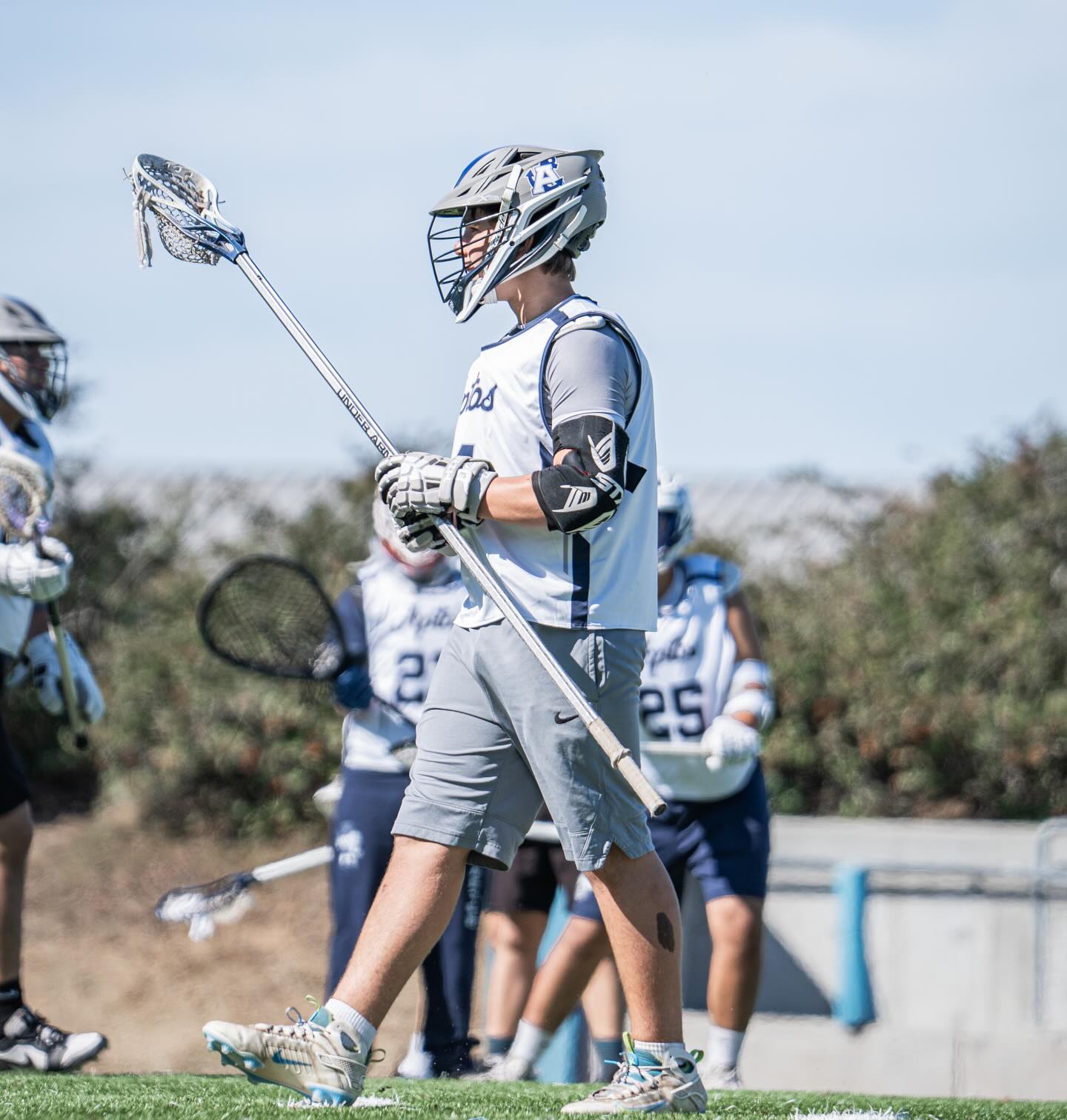 Levi O'Hara in action at the Lax Jam