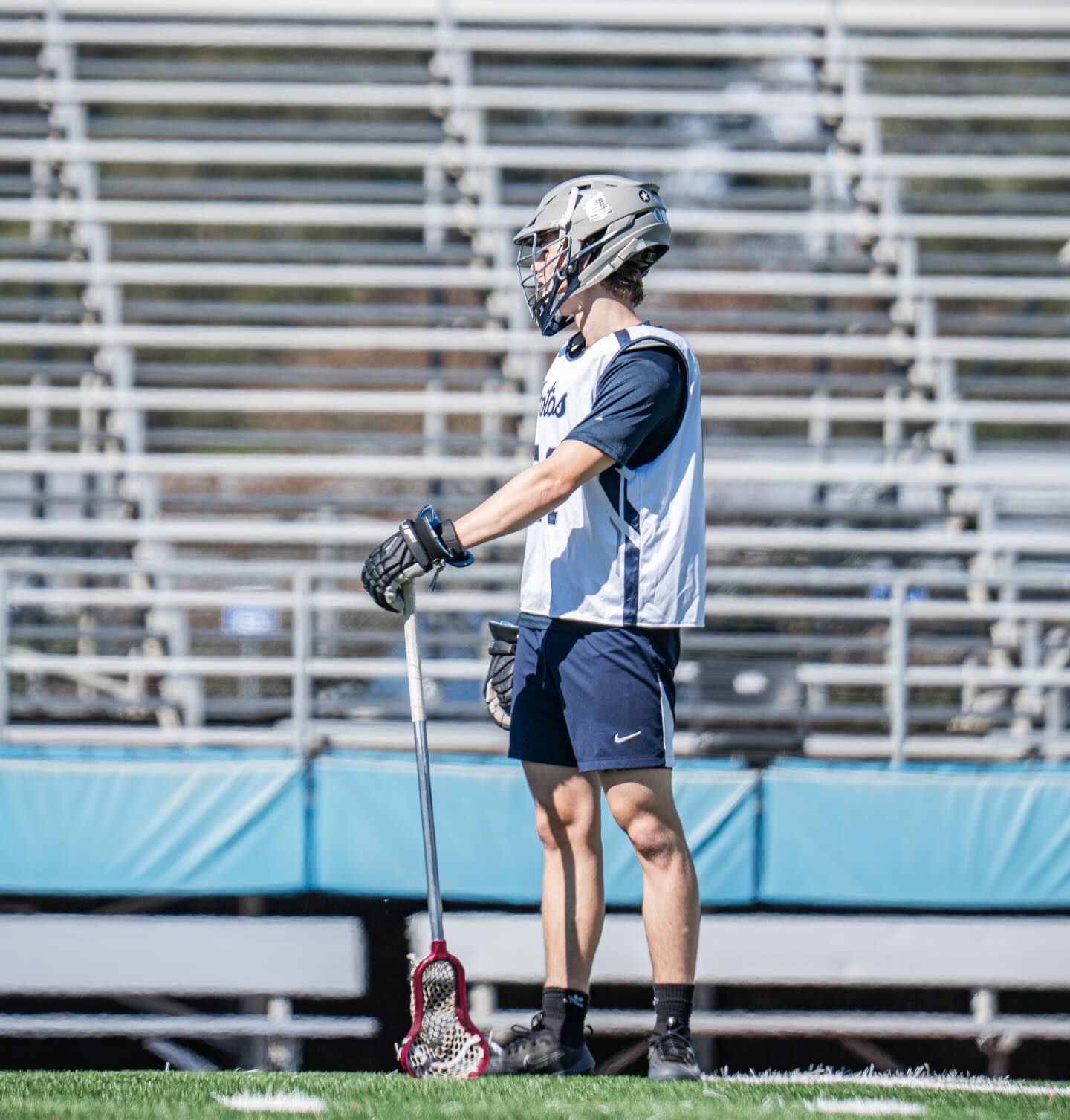 Ethan Henry in action at the Lax Jam