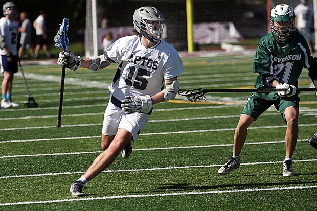 Will Patterson #15 in action for Aptos High School