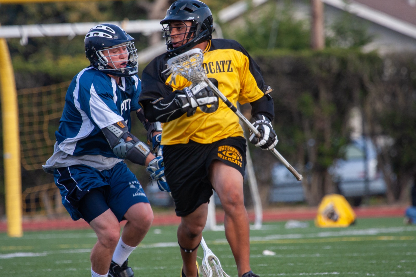 Aptos defender slides to help on Watsonville attack