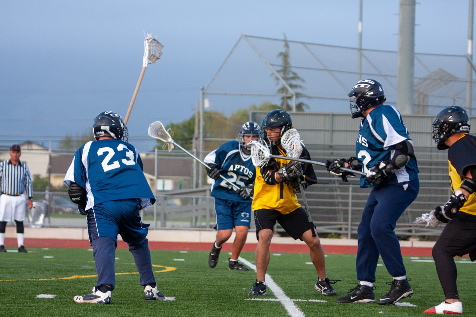 Midfield transition at Watsonville