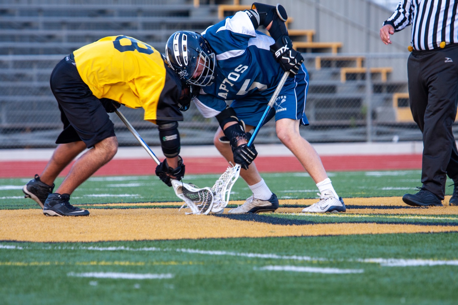Aptos controls possession late in the game