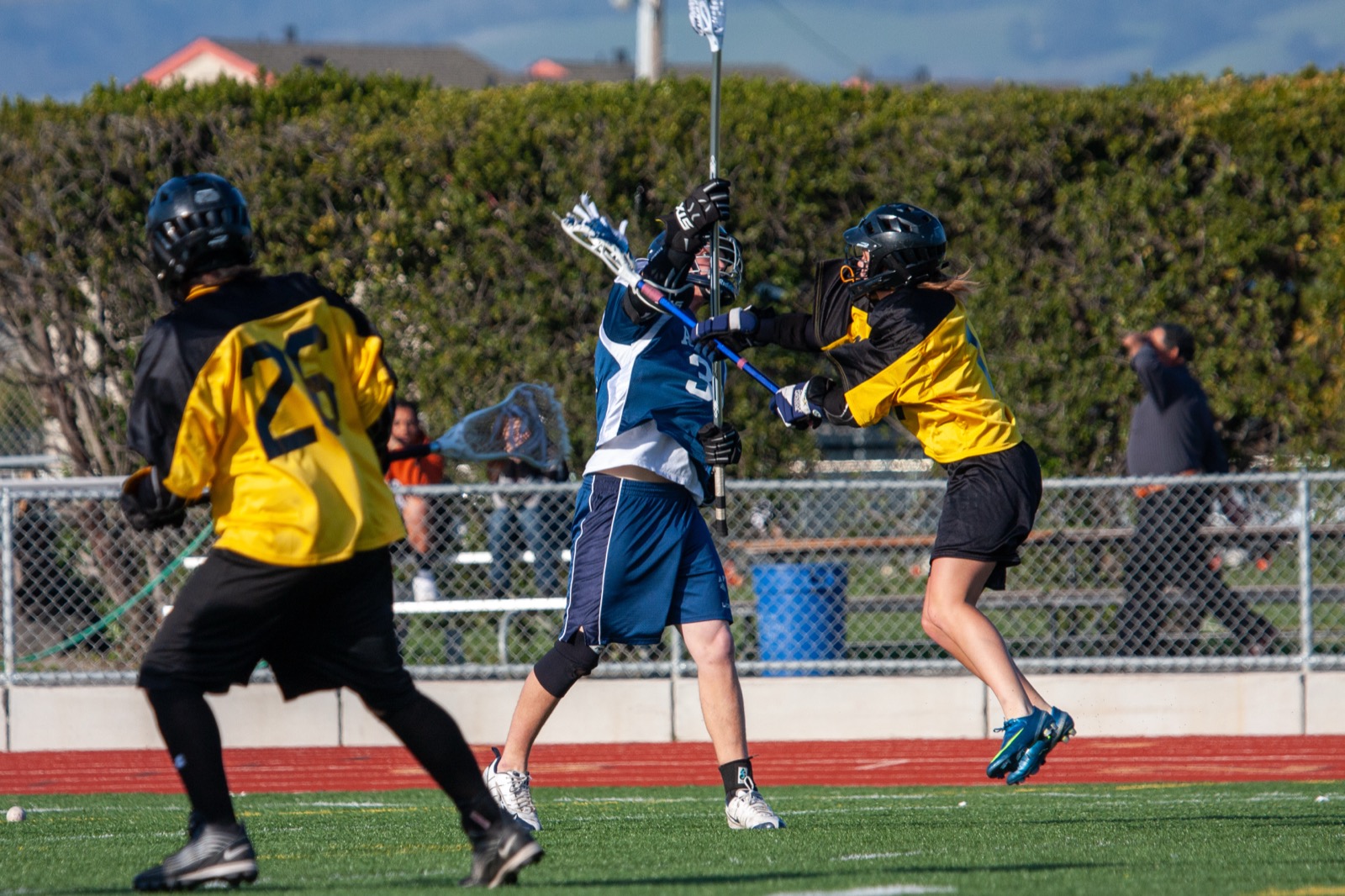 Aptos vs Watsonville game action