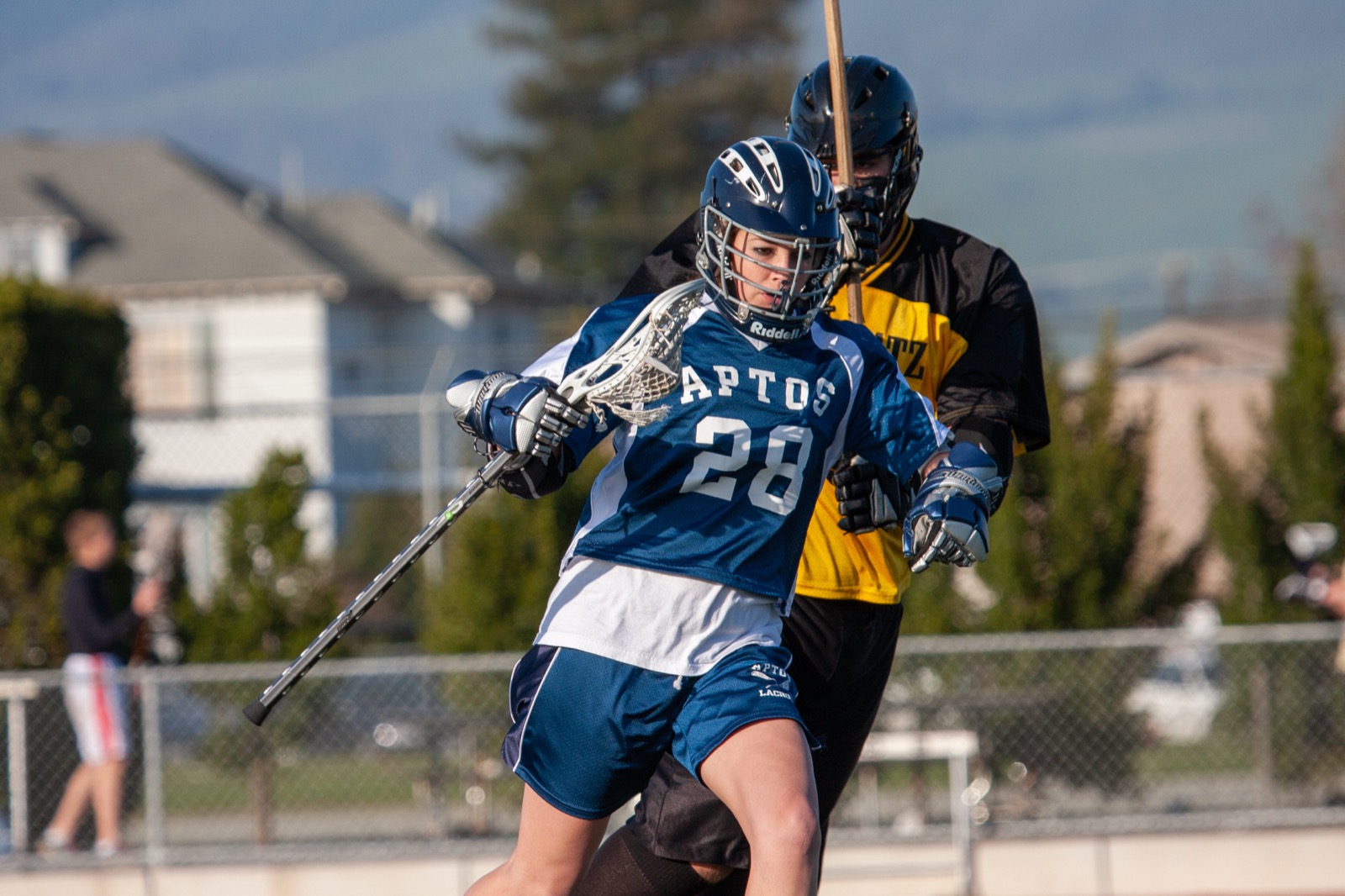 Aptos vs Watsonville game action