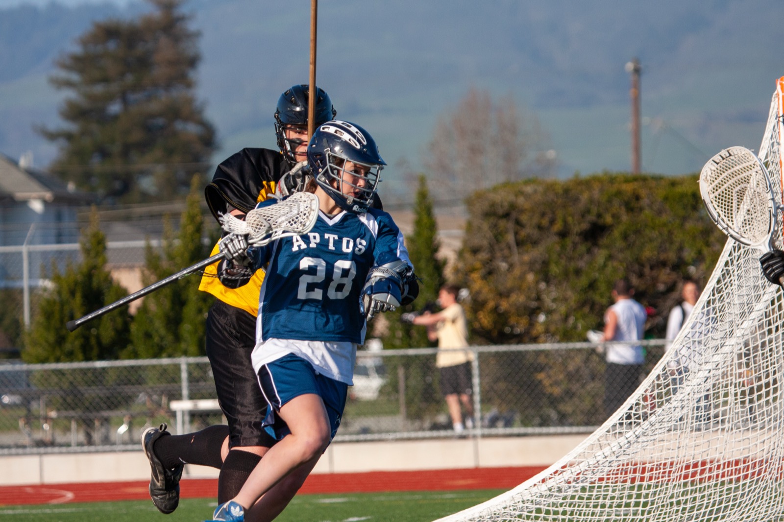 Aptos vs Watsonville game action