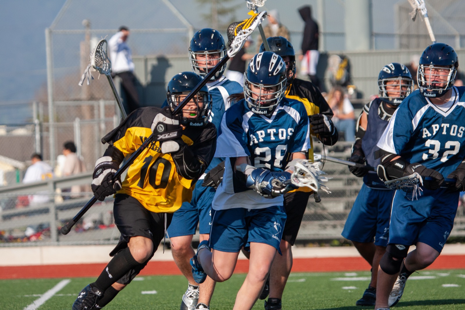 Aptos vs Watsonville game action