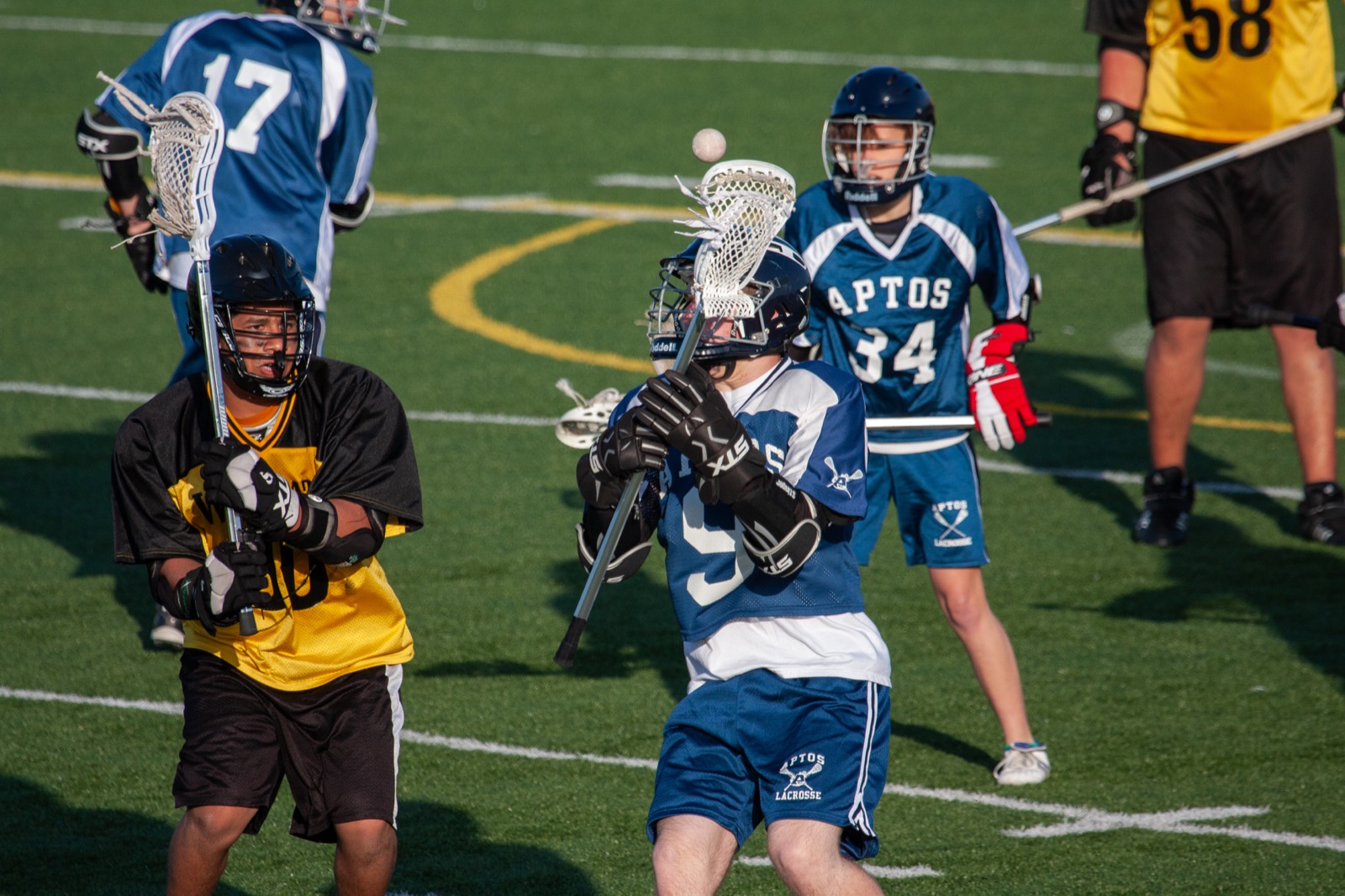 Aptos vs Watsonville game action