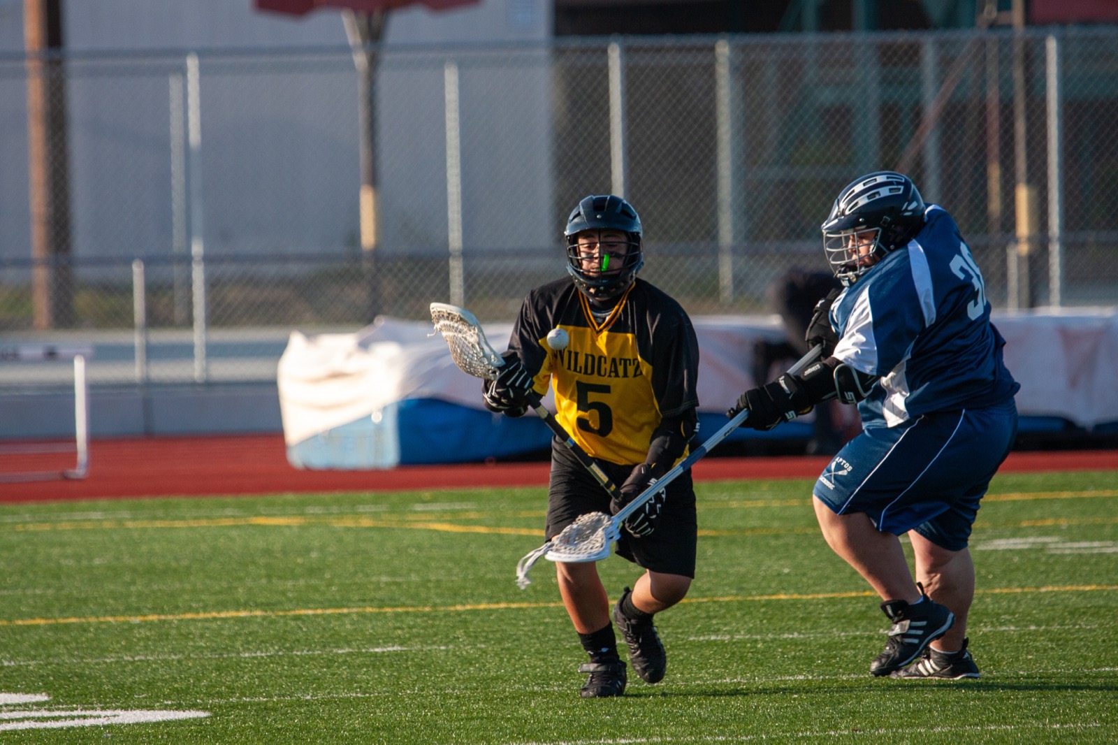 Aptos vs Watsonville game action