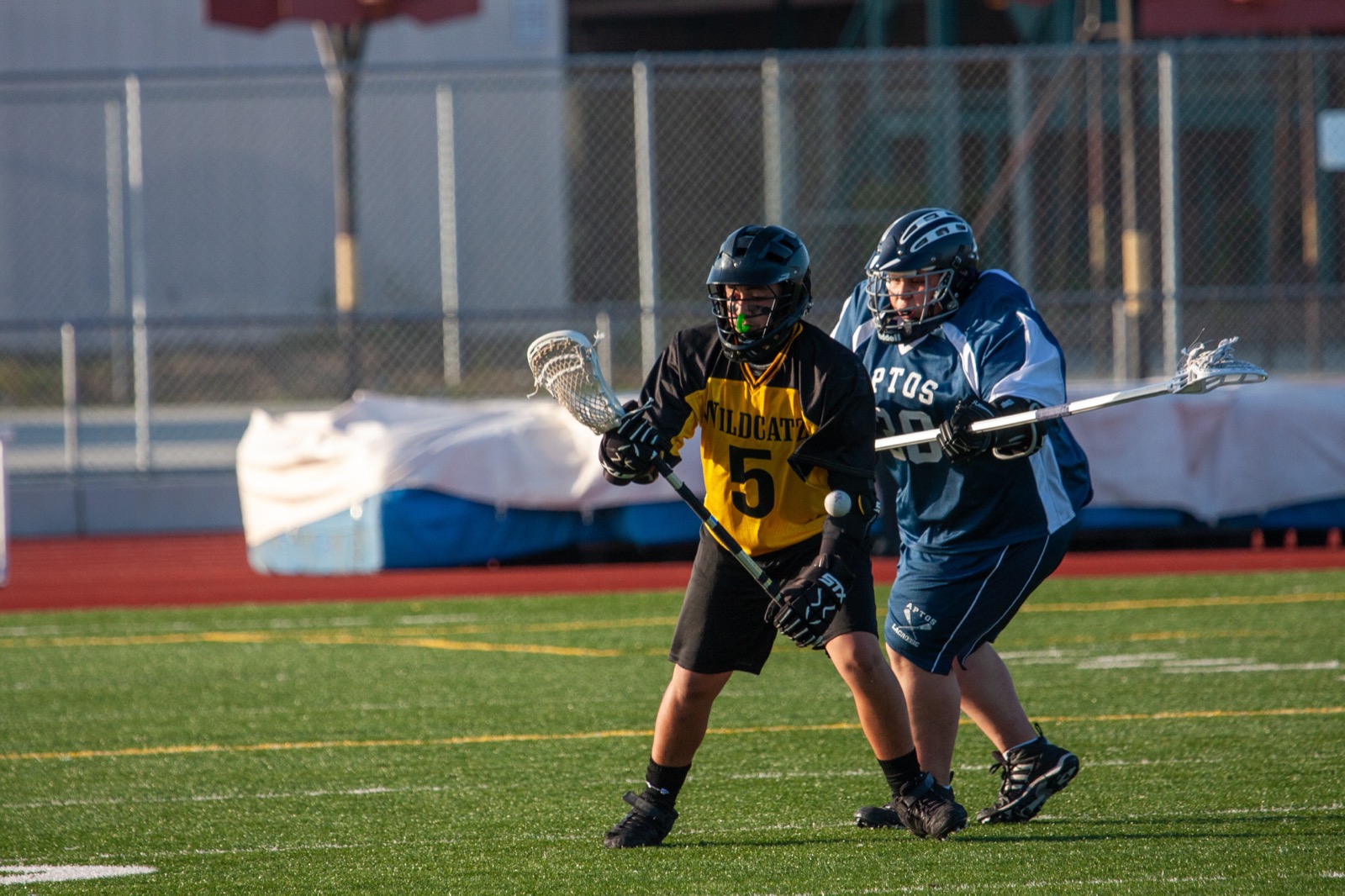 Aptos vs Watsonville game action