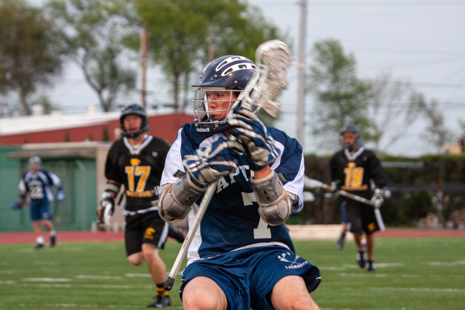Aptos vs Watsonville game action on the road