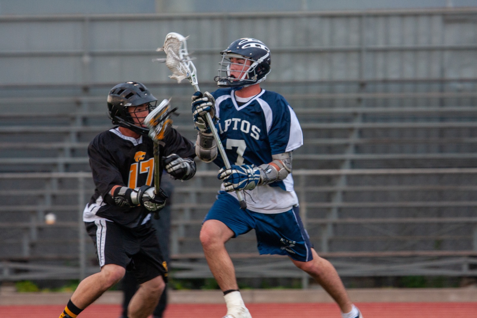 Aptos vs Watsonville game action on the road