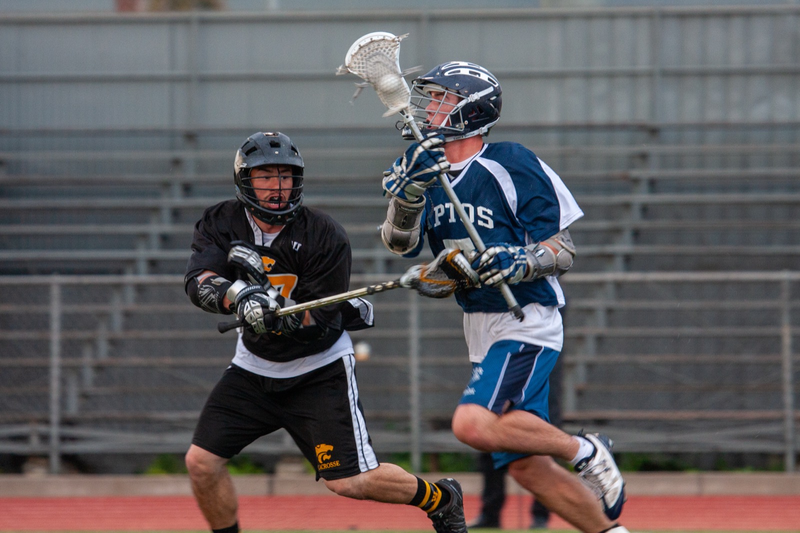 Aptos vs Watsonville game action on the road