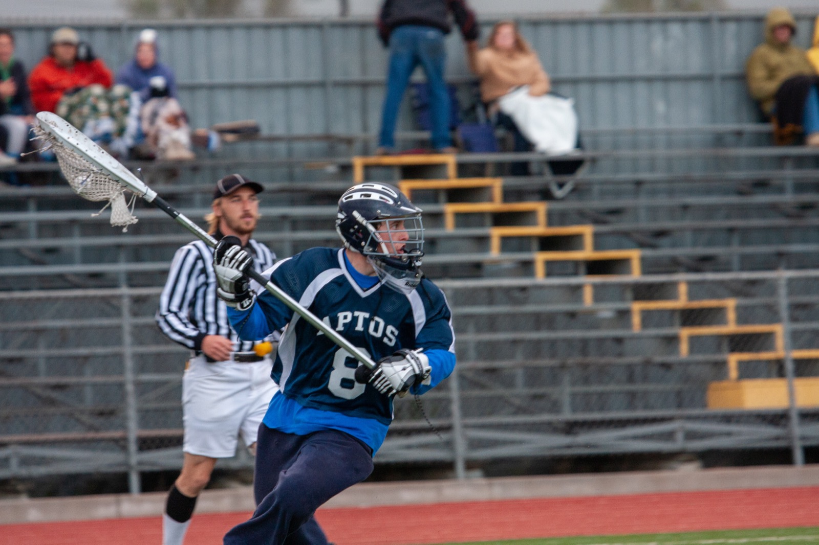 Aptos vs Watsonville game action on the road