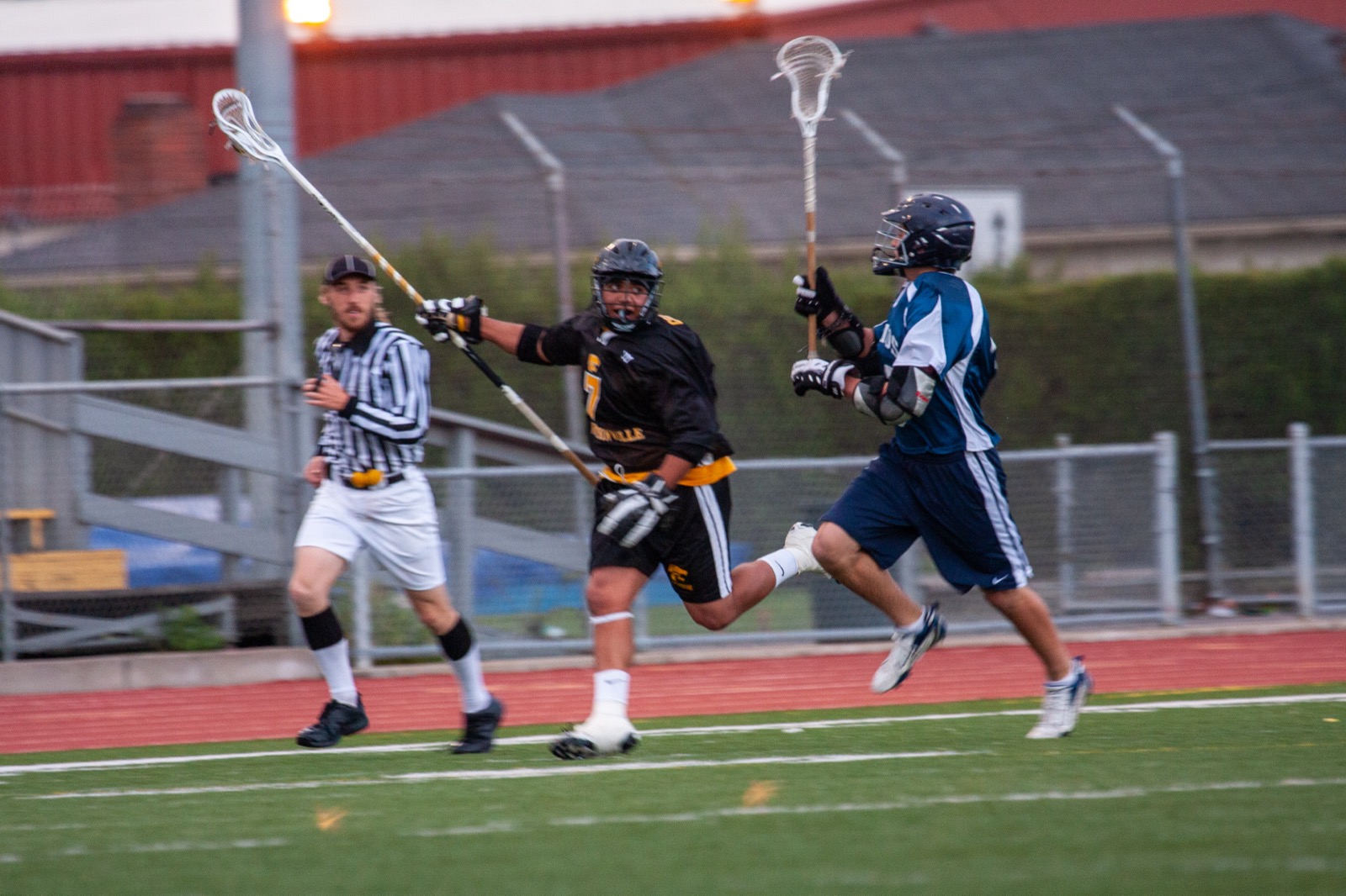 Aptos vs Watsonville game action on the road