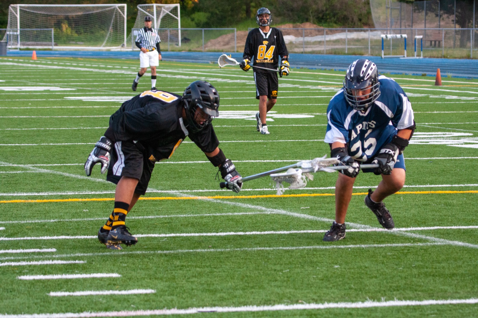 Aptos vs Watsonville game action