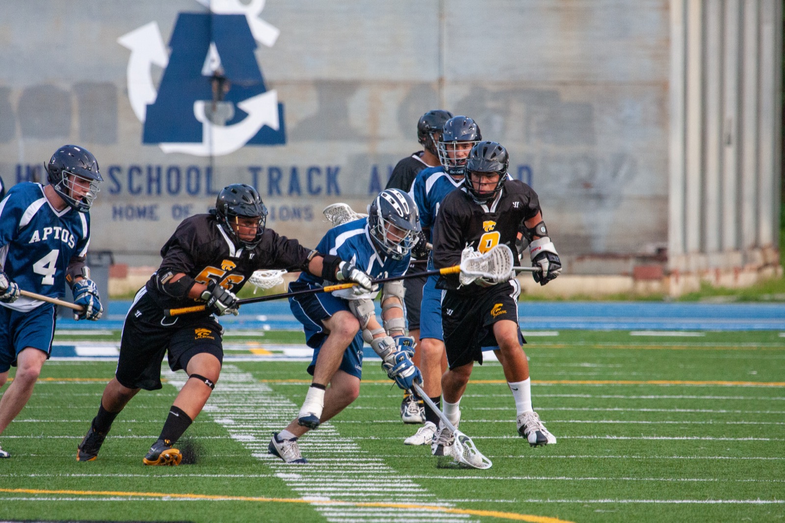 Aptos vs Watsonville game action