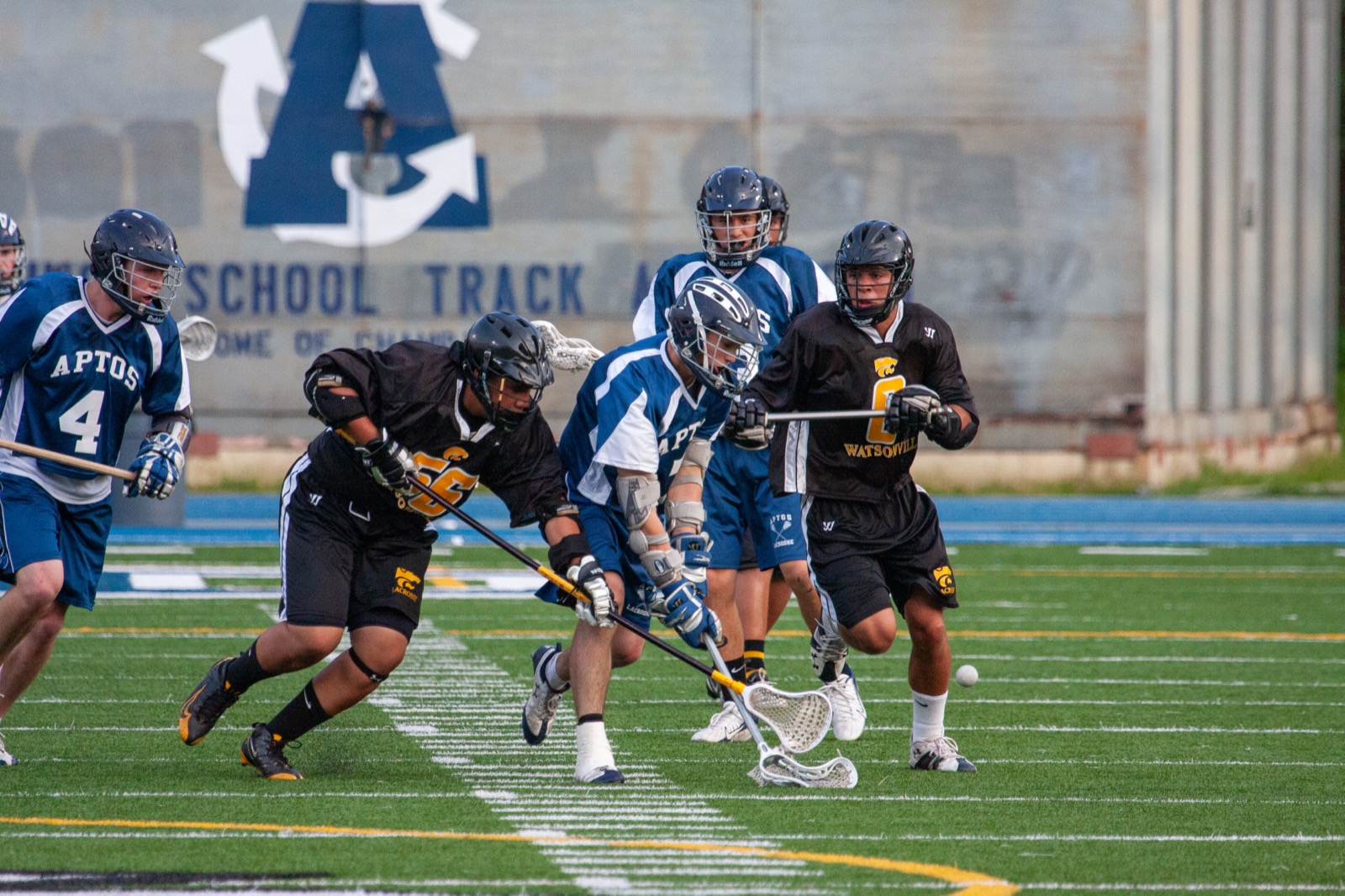 Aptos vs Watsonville game action