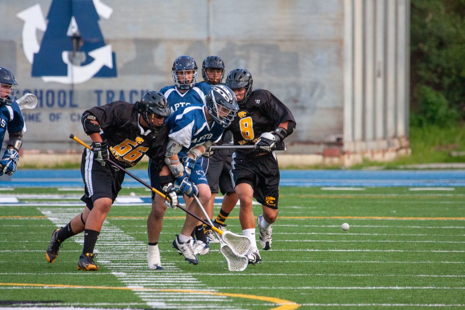 Aptos vs Watsonville game action