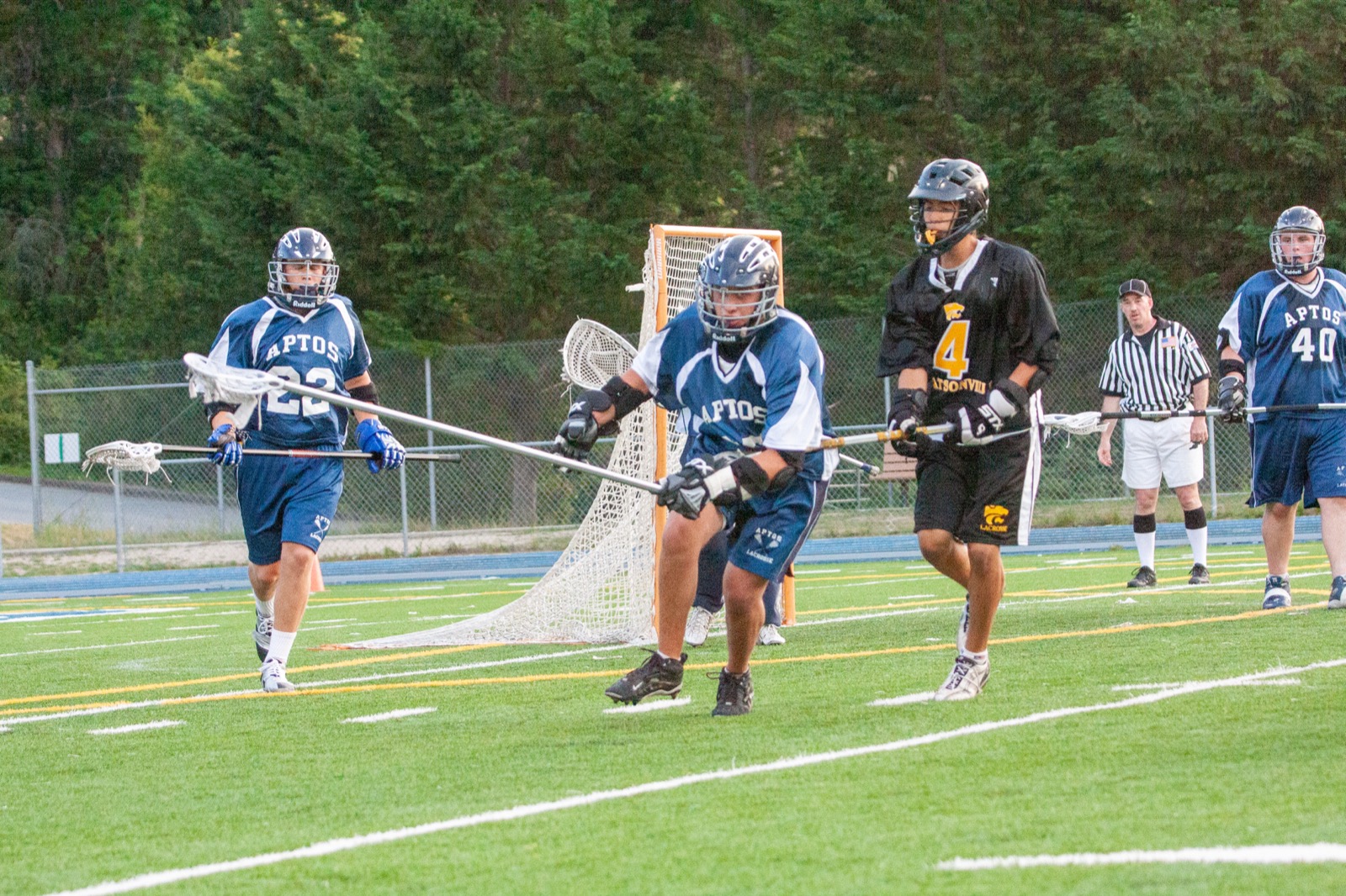 Aptos vs Watsonville game action