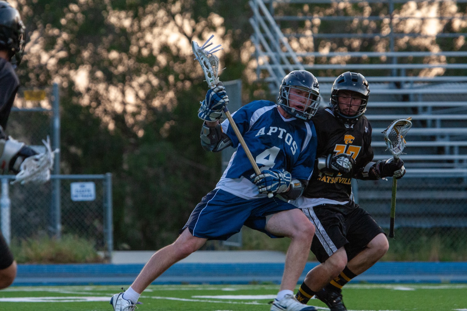 Aptos vs Watsonville game action
