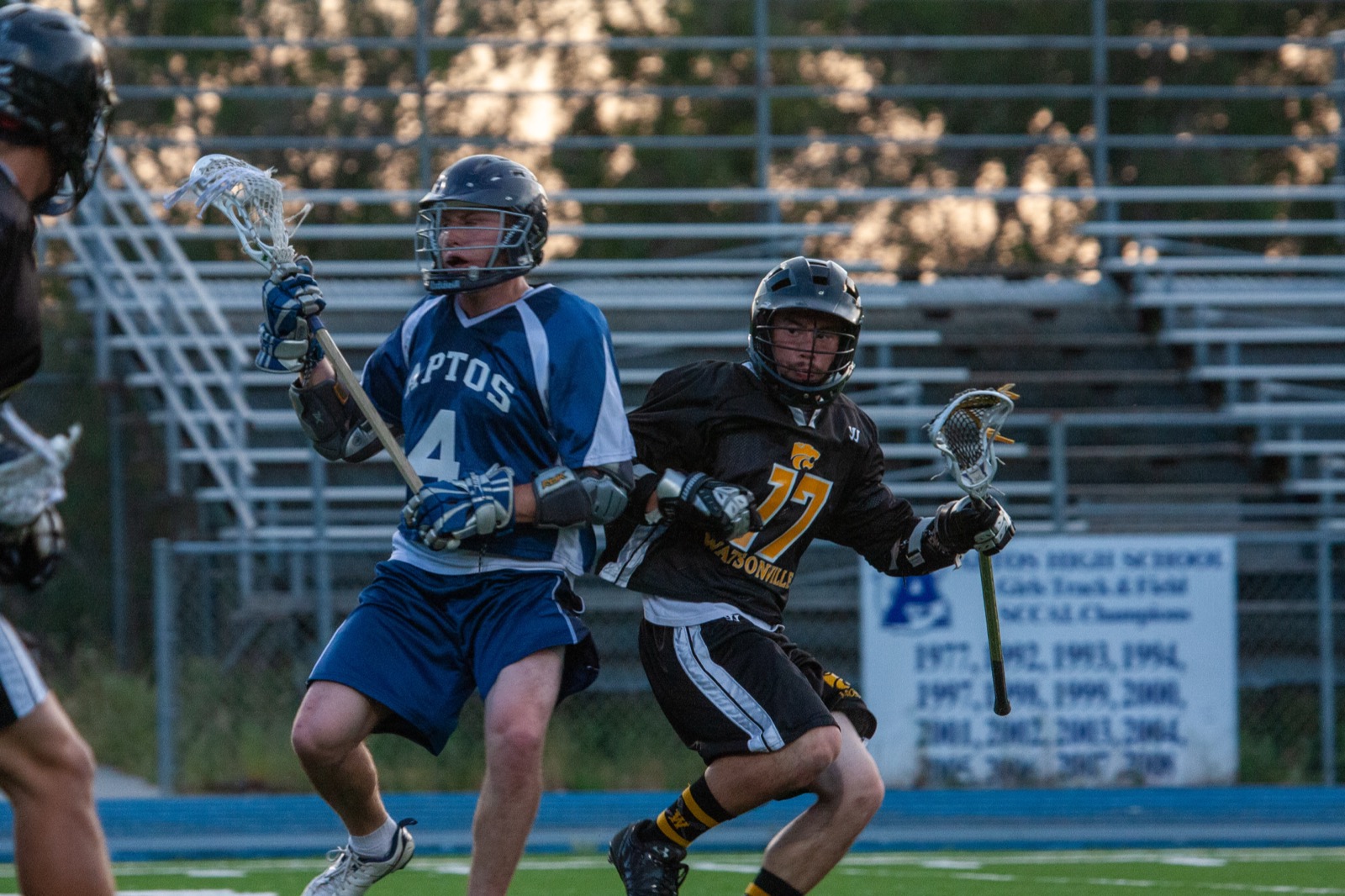 Aptos vs Watsonville game action