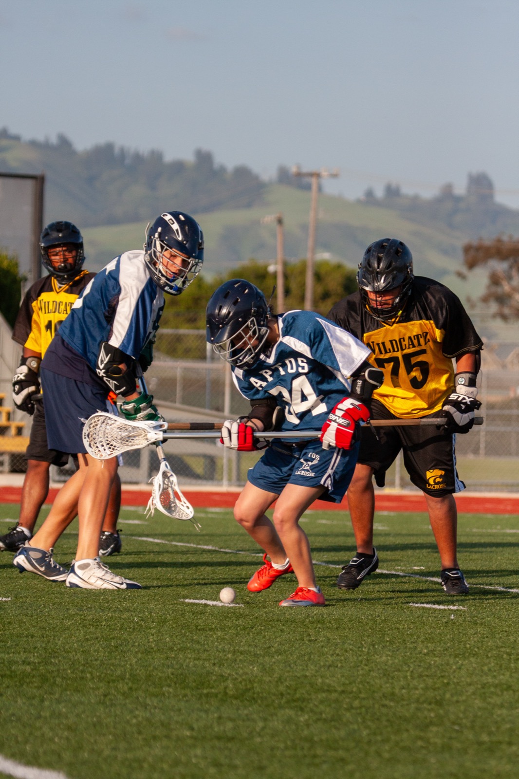 Aptos vs Watsonville game action