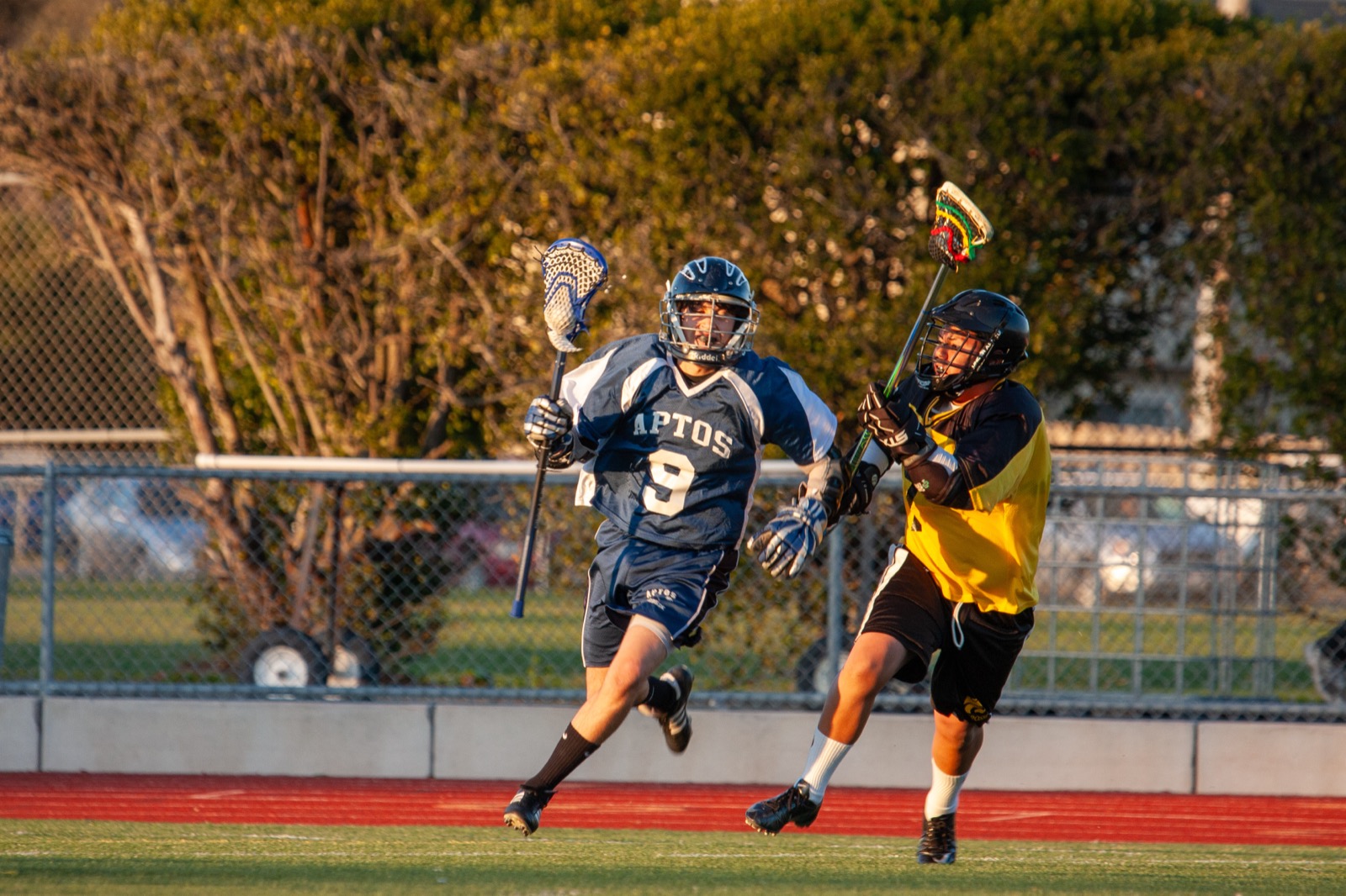 Aptos vs Watsonville game action