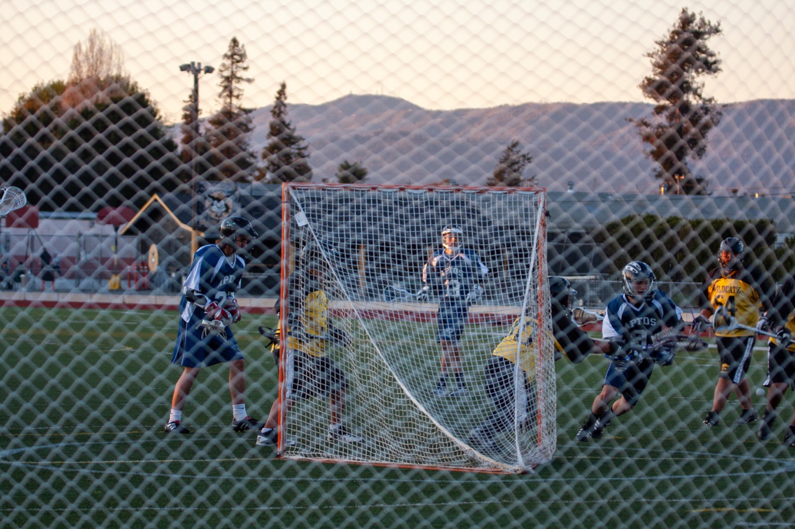 Aptos vs Watsonville game action
