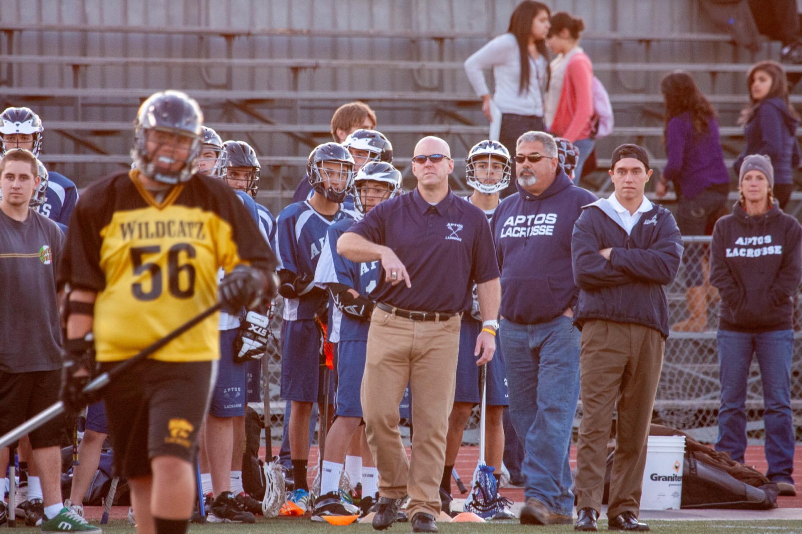 Aptos vs Watsonville game action