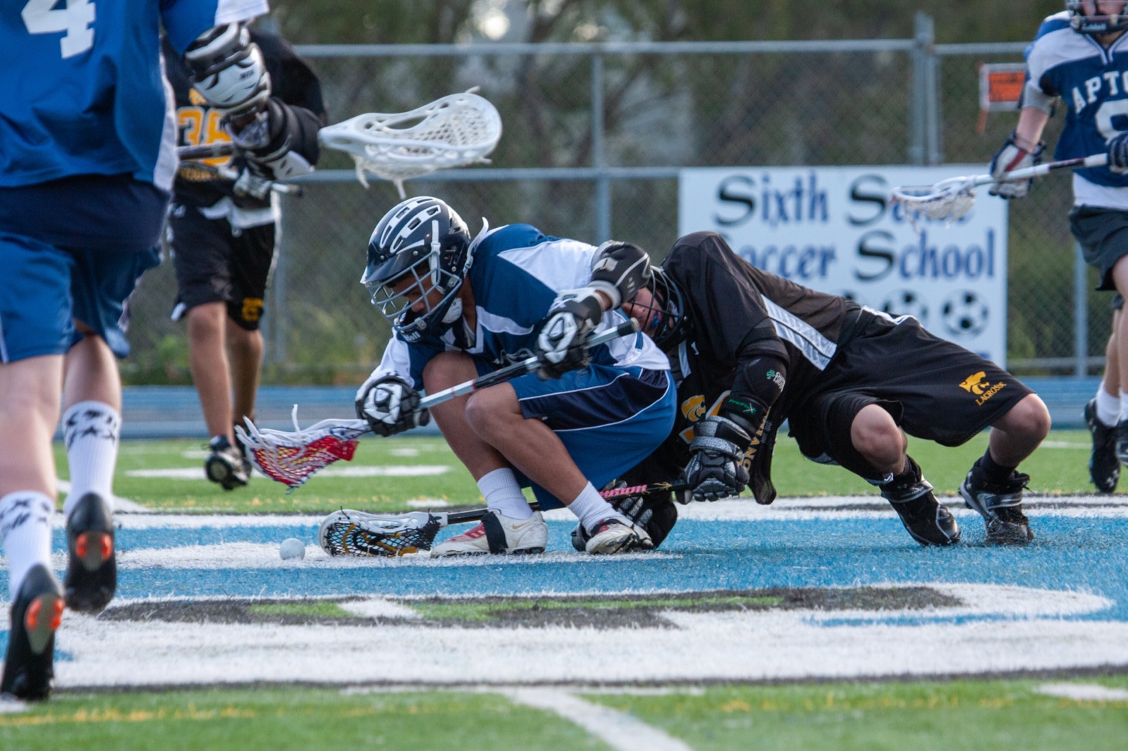 Aptos vs Watsonville game action