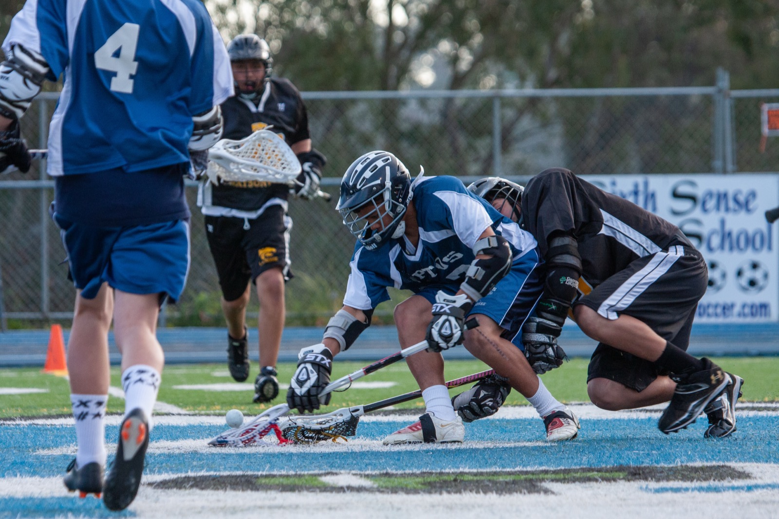 Aptos vs Watsonville game action