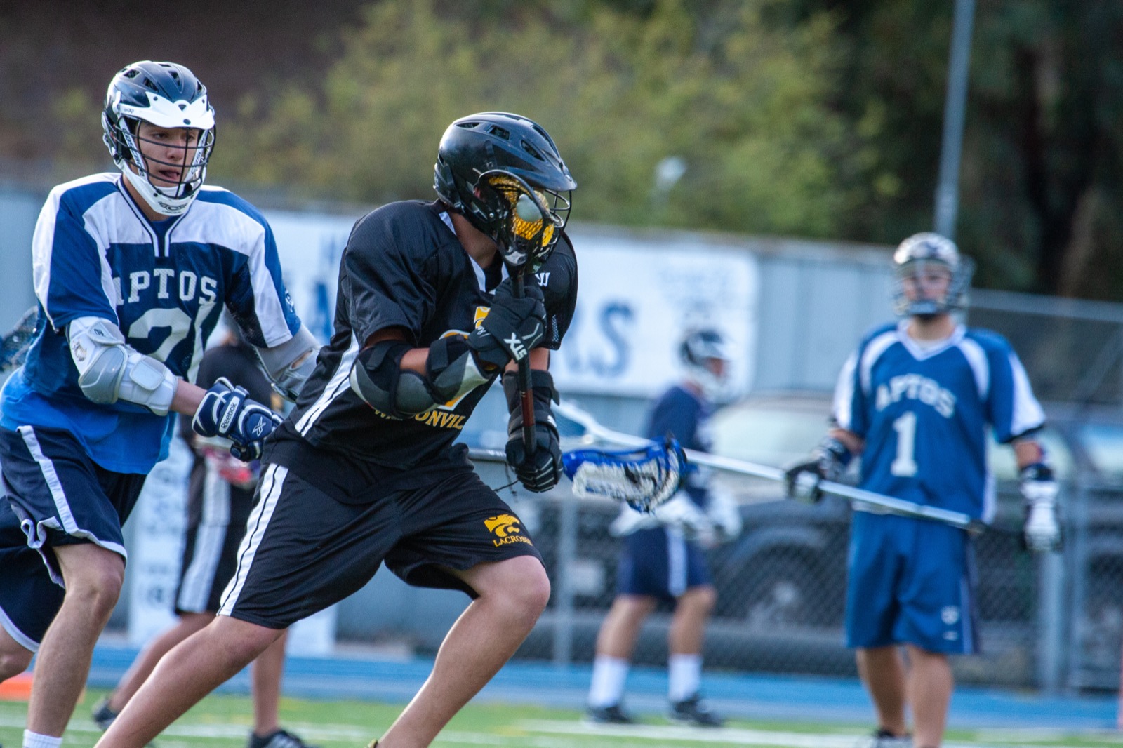 Aptos vs Watsonville game action