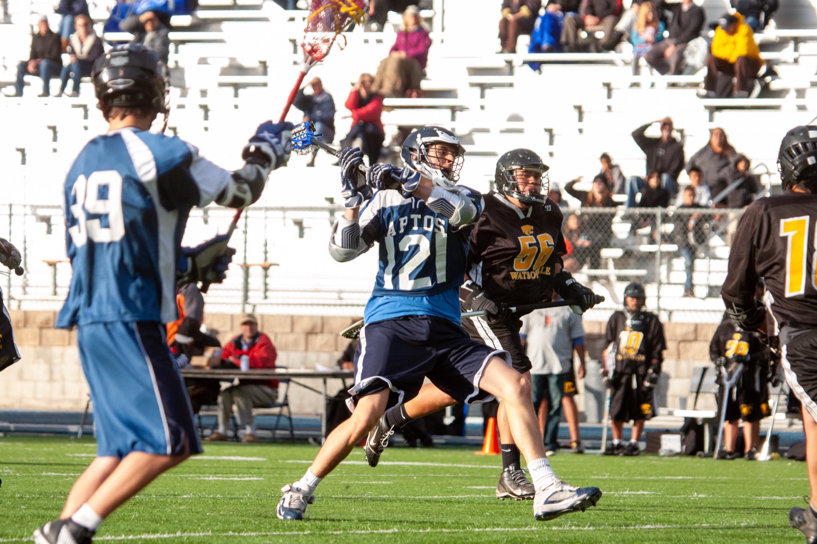 Aptos vs Watsonville game action
