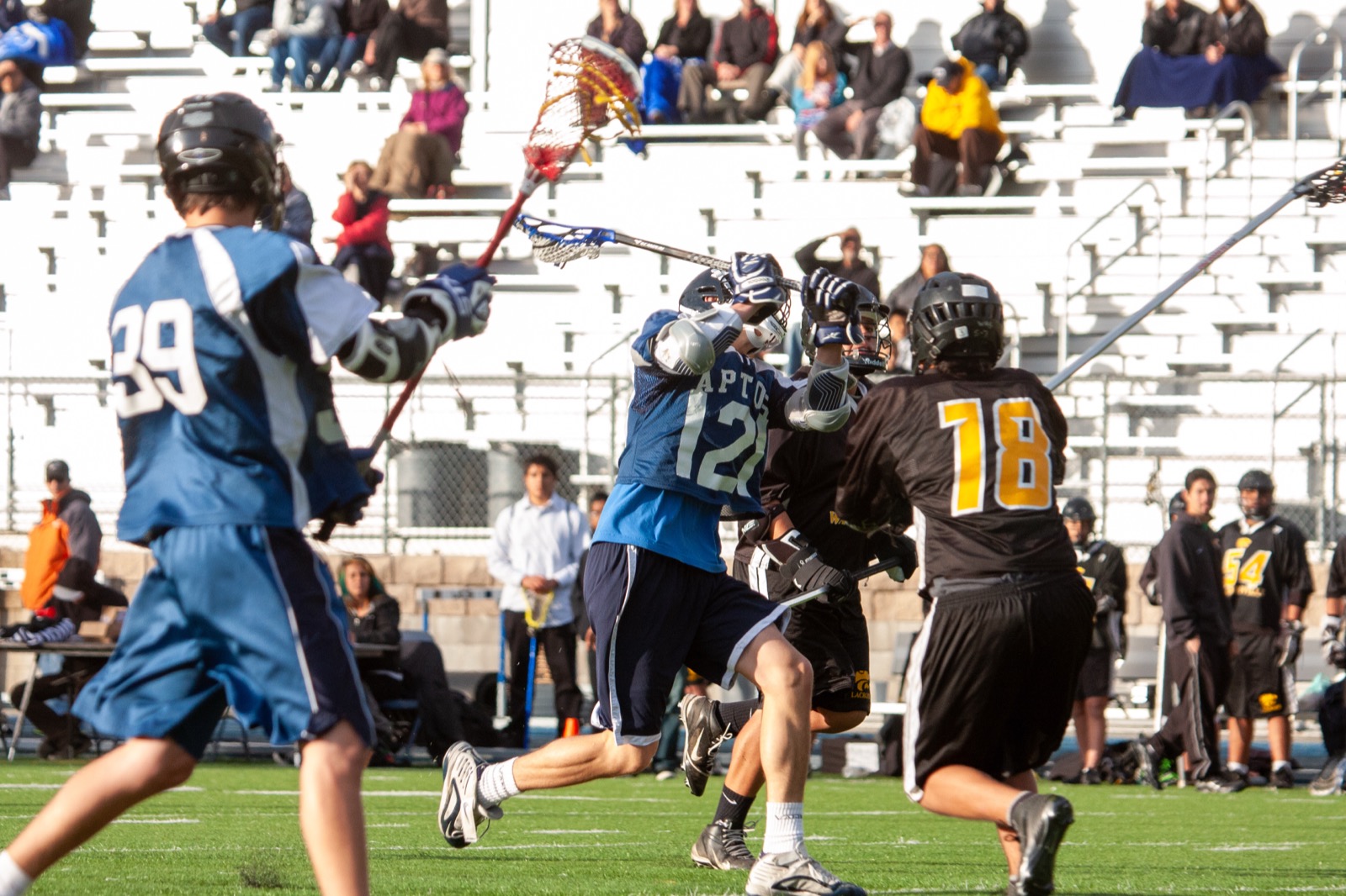 Aptos vs Watsonville game action