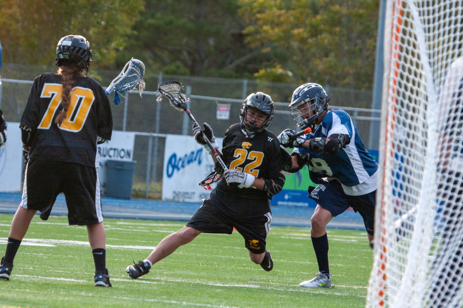 Aptos vs Watsonville game action