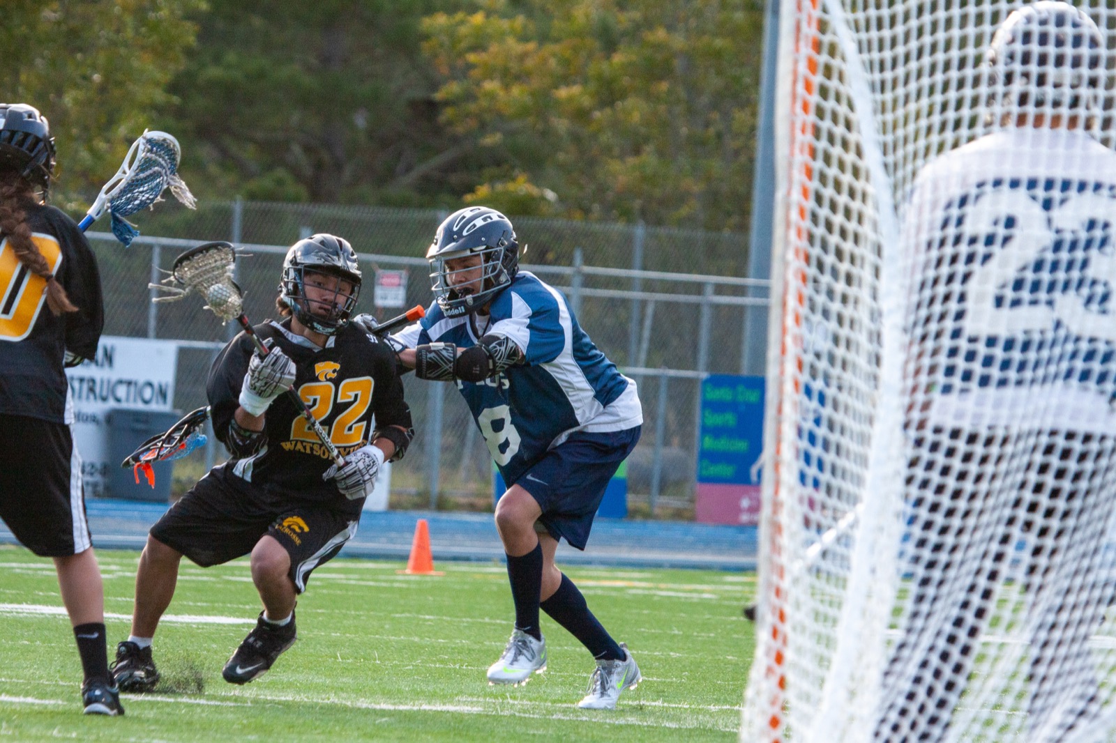 Aptos vs Watsonville game action