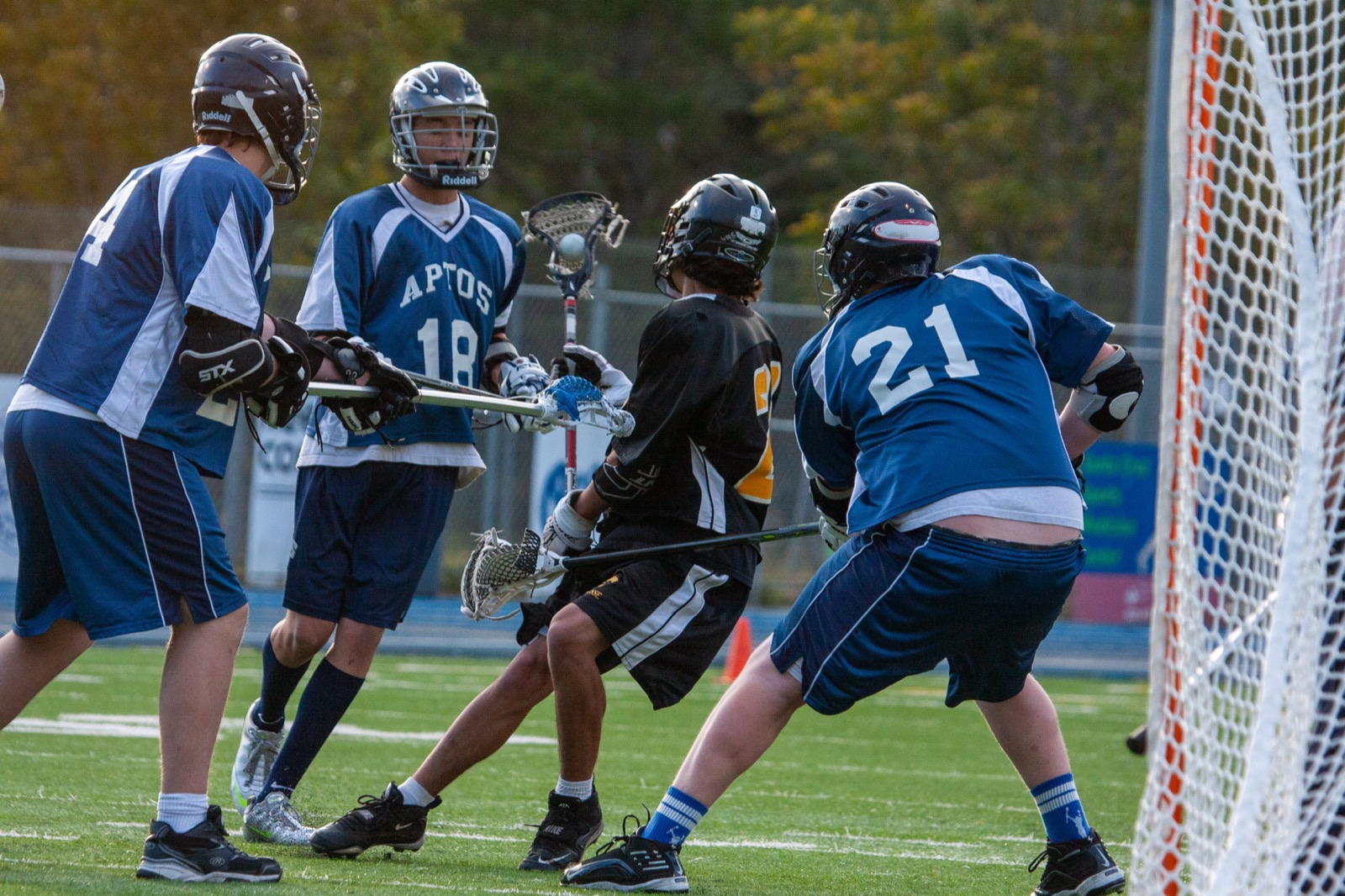 Aptos vs Watsonville game action