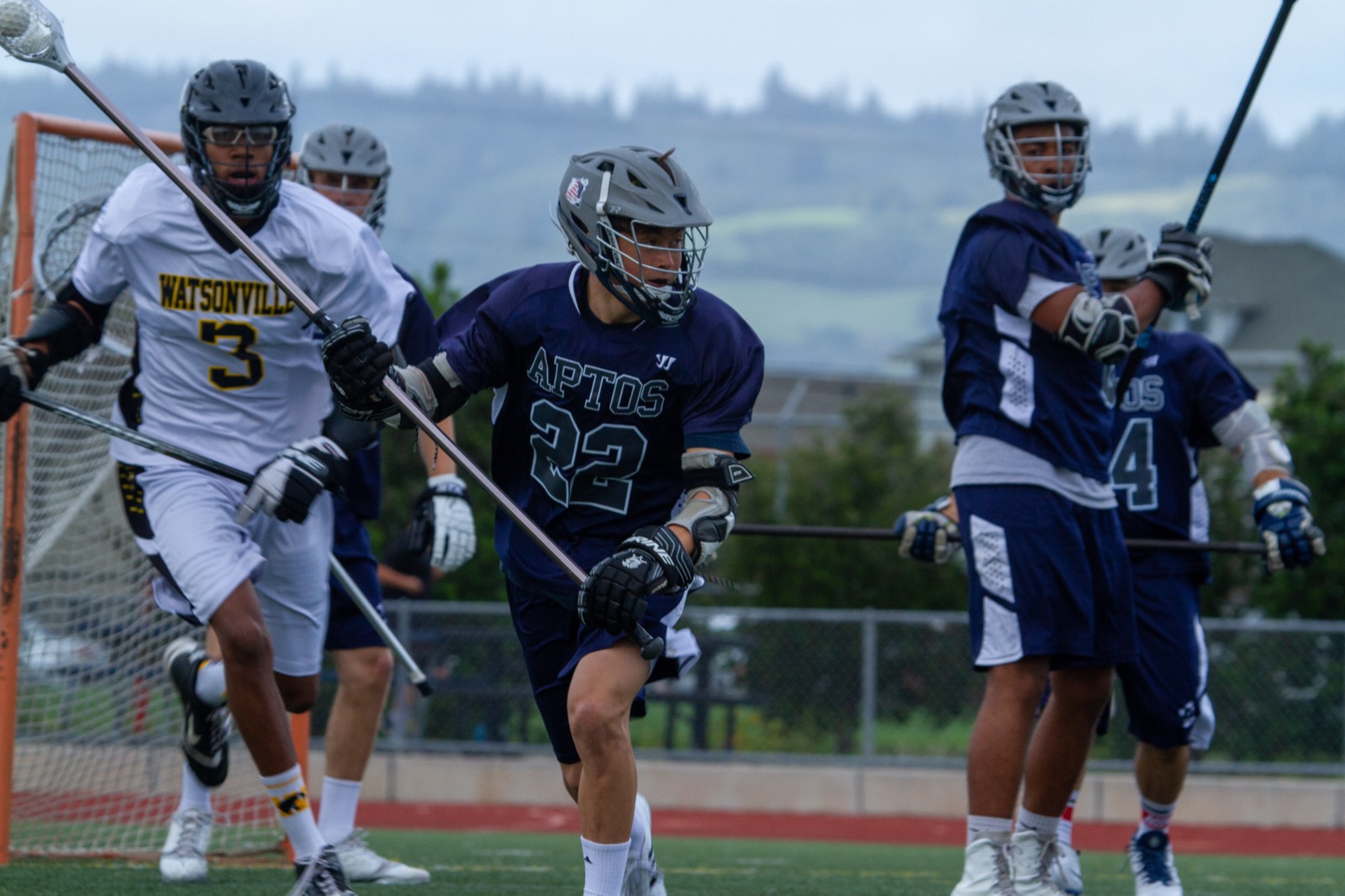 Aptos Mariners lacrosse during the 2016 season