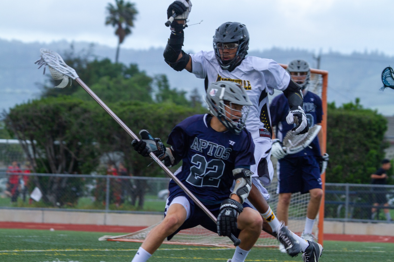 Aptos vs Watsonville game action