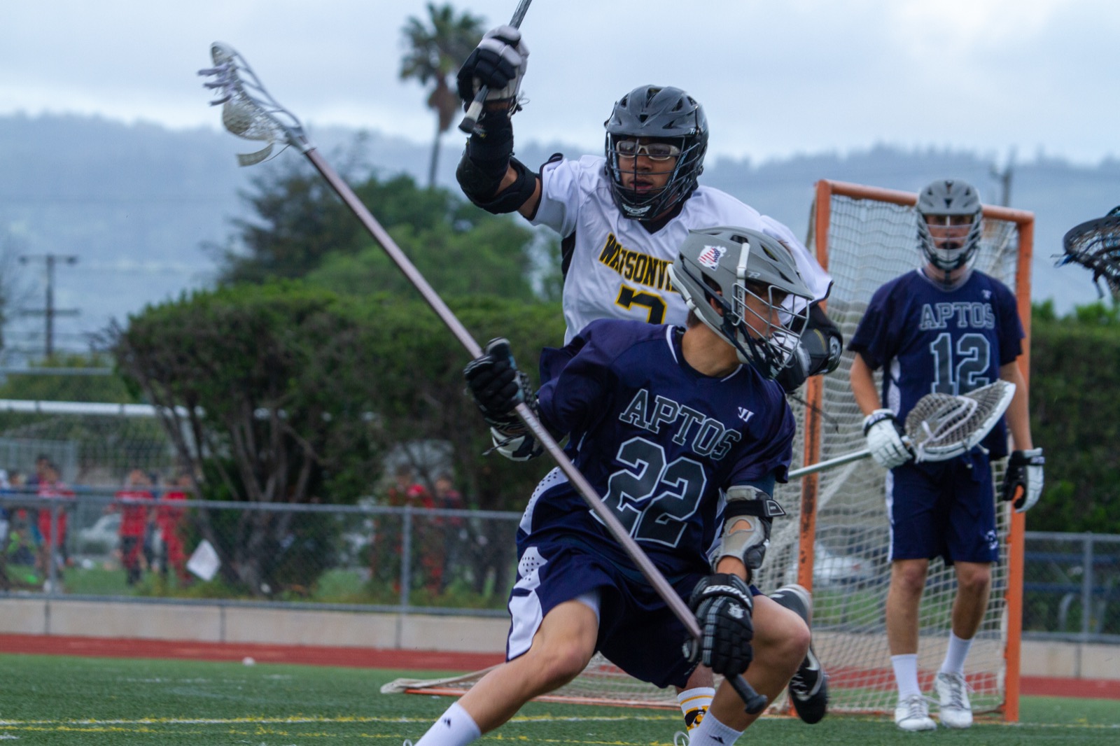 Aptos vs Watsonville game action