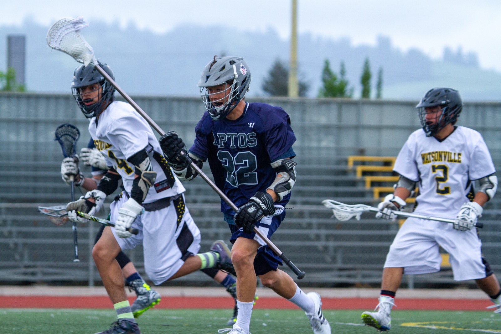 Aptos vs Watsonville game action