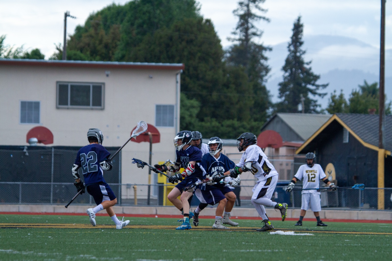 Aptos vs Watsonville game action
