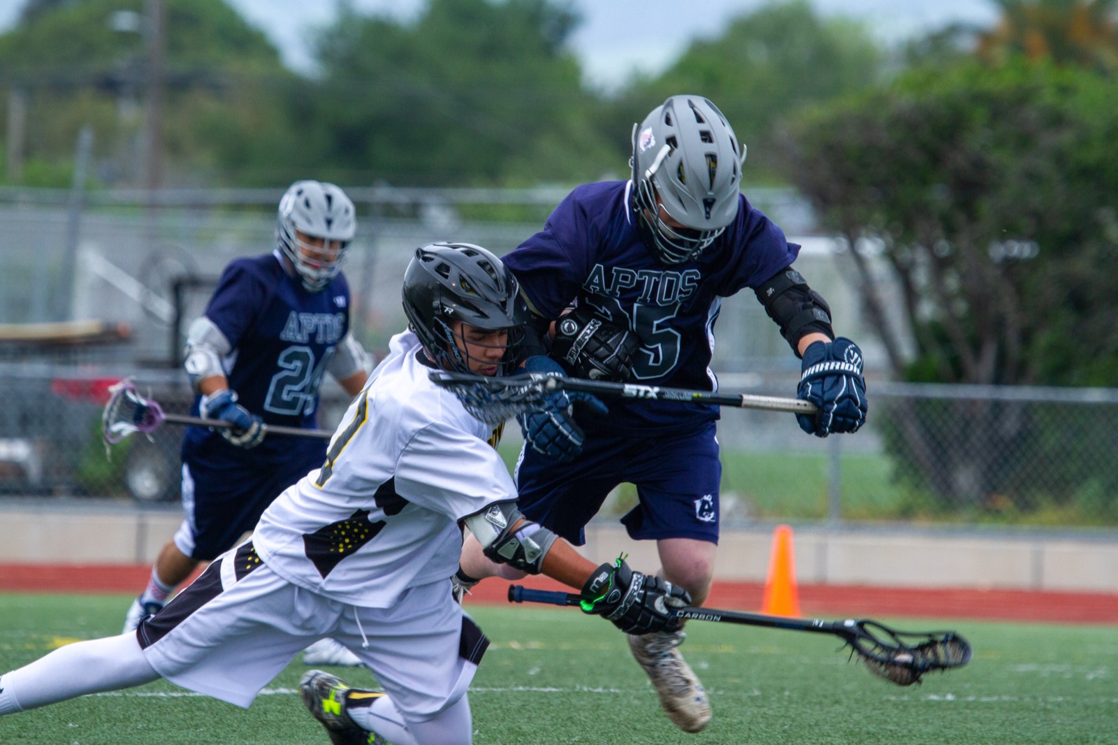 Aptos vs Watsonville game action