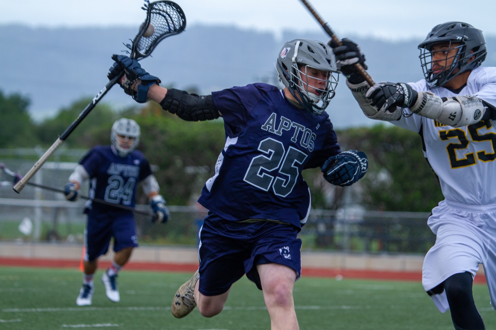 Aptos vs Watsonville game action
