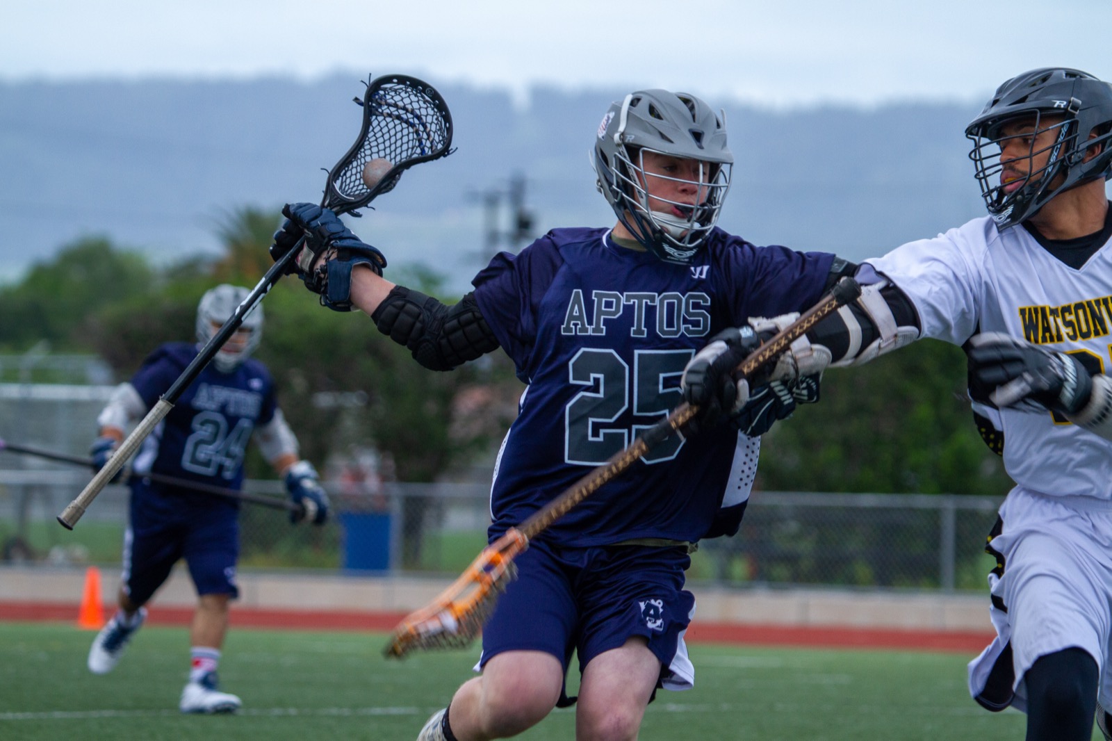 Aptos vs Watsonville game action
