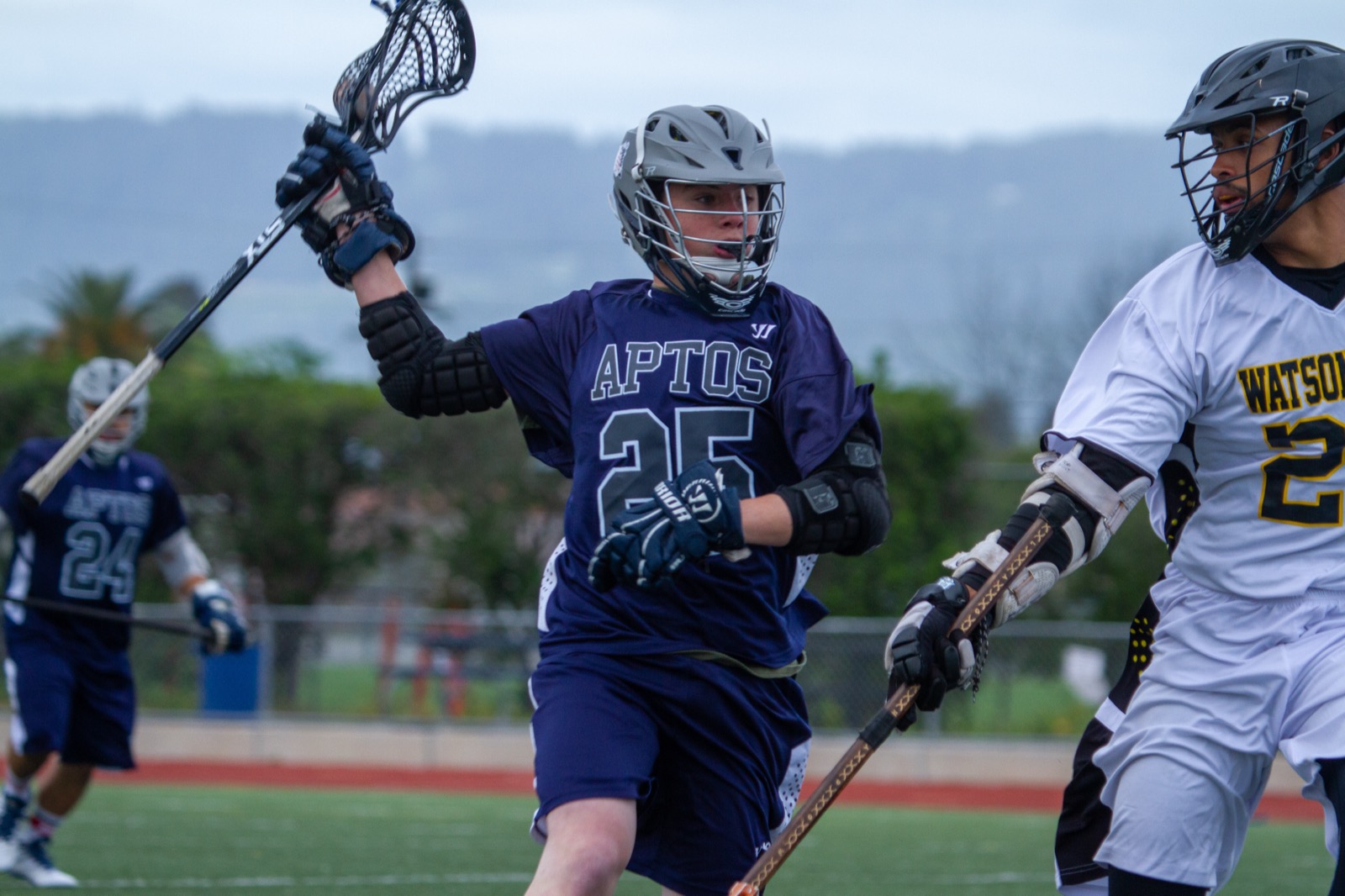 Aptos vs Watsonville game action